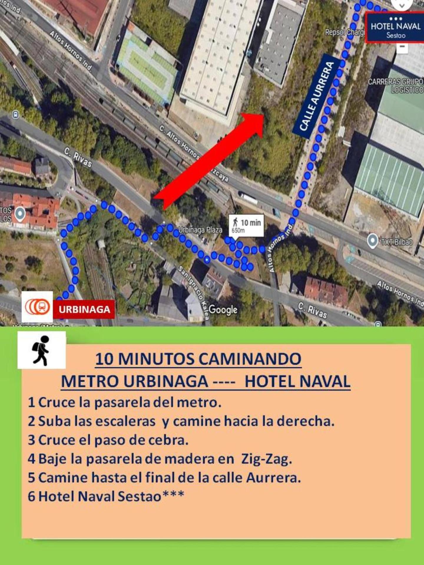 Hotel Naval Sestao Exteriér fotografie